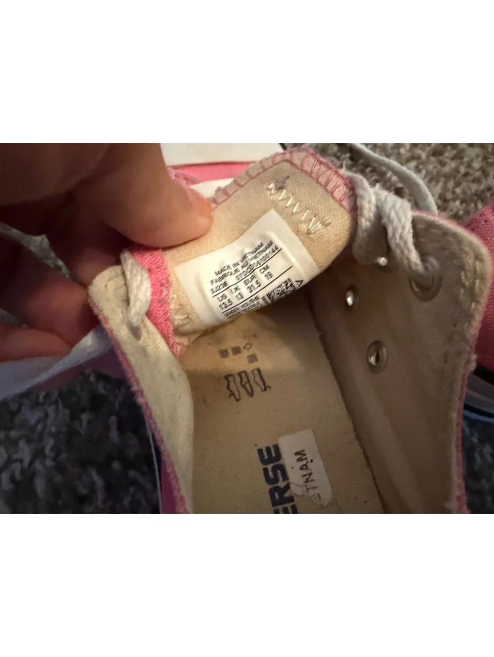 Converse All Star Sneakers Child Size 13.5